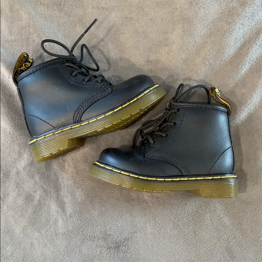 Toddler Dr Martens combat boots